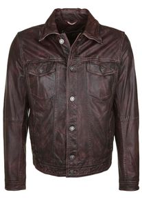Freaky Nation, Herren Lederjacke 'DESERT NIGHTS', Braun