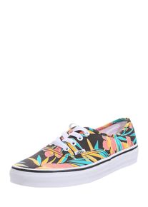 Vans, Damen Sneaker 'Authentic', Dunkelgr&uuml;n / Mischfarben / Hellorange / Schwarz