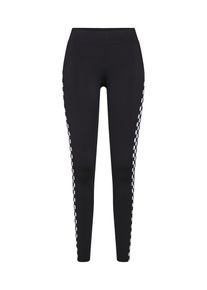 Urban Classics, Damen Leggings, Schwarz / Weiß