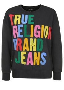 True Religion, Damen Sweatshirt, Mischfarben / Schwarz
