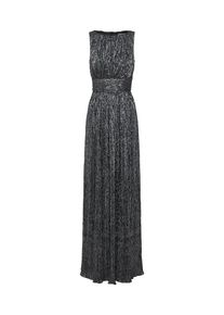 Heine, Damen Abendkleid, Schwarz / Silber