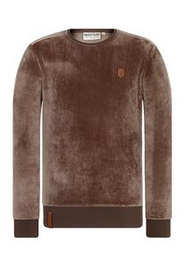 Naketano, Herren Sweatshirt 'Asgardian Mack', Braun