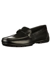 Geox, Herren Slipper, Schwarz