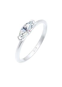 Elli, Damen Ring, Silber / Transparent