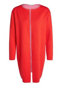 Oui, Damen Cardigan, Rot