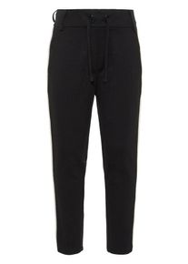 name it, M&auml;dchen Hose, Schwarz / Wei&szlig;