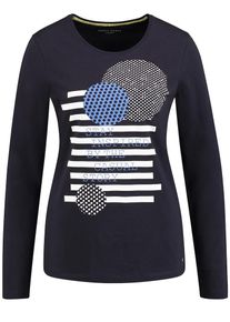 Gerry Weber, Damen Shirt, Navy / Weiß