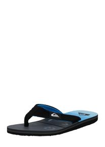 Quiksilver, Herren Slipper 'MOLOKAI LAYBACK', Blau / Grau / Schwarz