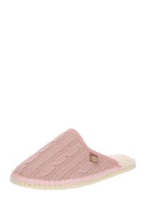 espadrij l'originale Espadrij L ́originale, Damen Hausschuh-Pantollette 'TRESÉE', Rosé / Offwhite