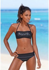 Bench, Damen Bandeau-Bikini, Schwarz