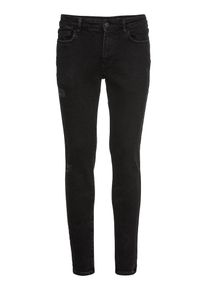 Review, Herren Jeans 'SKINNY BLACK DES', Black Denim