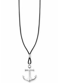 CAI Caï, Herren Kette, Schwarz / Silber