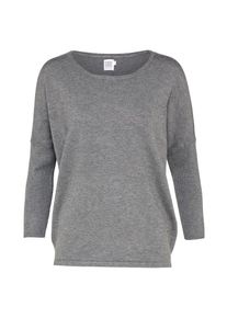 Saint Tropez, Damen Pullover 'KNIT', Graumeliert