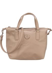Tommy Hilfiger, Damen Handtasche 'Poppy Small', Hellbeige