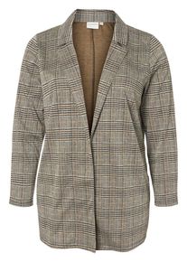JUNAROSE, Damen Blazer, Schoko / Brokat / Hellbraun