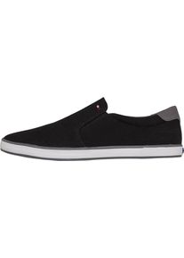 Tommy Hilfiger, Herren Loafer aus Textil, Schwarz