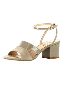Evita, Damen Sandalette, Schlammfarben