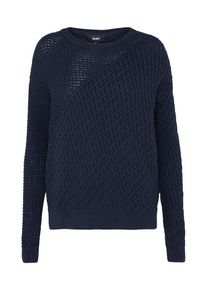 Object, Damen Strick-Pullover, Dunkelblau