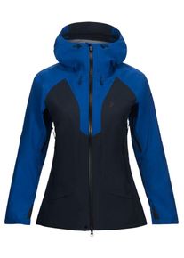 Peak Performance, Damen Skijacke 'Tour GTX', Blau / Schwarz