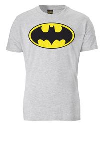logoshirt, Herren T-Shirt 'BATMAN', Gelb / Grau / Schwarz