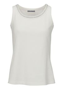 Heine, Damen Shirttop, Silber / Offwhite