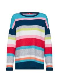 s.Oliver RED LABEL, Damen Pullover, Navy / Graumeliert / Jade / Pink / Cranberry