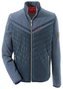 Almgwand, Herren Trachtenoutdoorjacke mit Stehkragen, Nachtblau / Royalblau