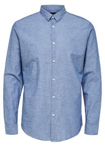 Selected Homme, Herren Hemd, Blue Denim