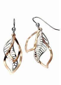 Firetti, Damen Paar Ohrhaken, Gold / Silber