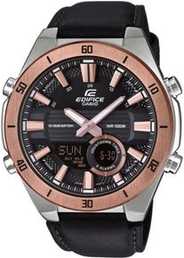 Casio, Herren Edifice Chronograph 'ERA-110GL-1AVEF', Rosegold / Schwarz / Silber