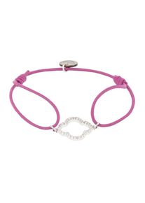 lua Accessories, Damen Armband 'Floris', Dunkellila