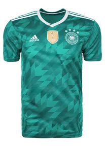 adidas Performance, Herren Trikot 'DFB Away WM 2018', Grasgrün / Weiß