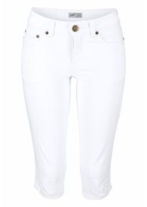 Arizona, Damen Caprijeans, Weiß
