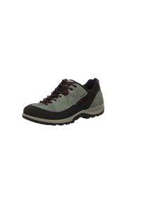 Ecco, Damen Schn&uuml;rschuhe, Grau / Schwarz