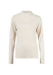 Blue Seven, Damen Rollkragenpullover, Wollwei&szlig;