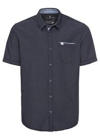 Tom Tailor, Herren Hemd, Dunkelblau