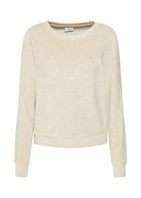 Only, Damen Pullover 'onlFREYA L/S O-NECK SWT', Beige