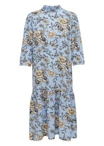 Jacqueline de Yong, Damen Kleid, Hellblau / Mischfarben