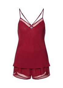 Calvin Klein Underwear, Damen Shorty 'CAMI/SHORT SLEEP SET', Rot