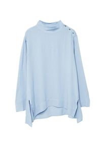 Mango, Damen Bluse 'Mum13', Rauchblau