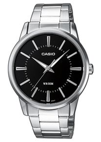 Casio, Herren Collection, Schwarz / Silber