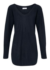 Heine, Damen Pullover, Marine