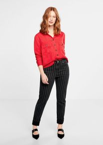 Violeta by Mango, Damen Hemd 'Military', Rot
