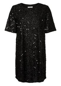 Pieces, Damen Kleid, Schwarz