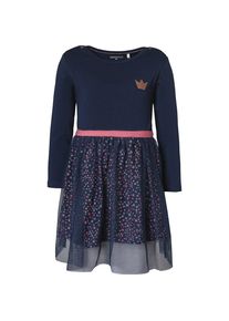 STACCATO, Mädchen Jerseykleid, Nachtblau / Mischfarben / Dunkelpink