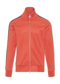 J. Lindeberg J.Lindeberg, Herren Trainingsjacke 'Tad Track VCT', Hellrot / Schwarz / Wei&szlig;