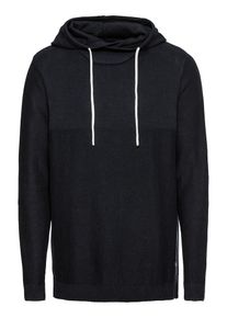 Jack & Jones JACK & JONES, Herren Pullover 'JORERIS KNIT HOOD', Dunkelblau
