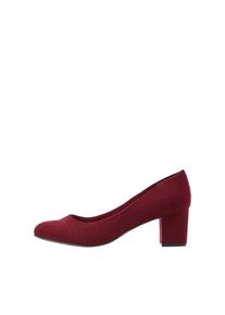 Bianco, Damen Pumps, Dunkelrot