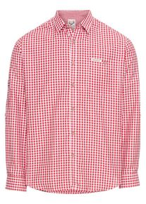 Stockerpoint, Herren Hemd, Rot / Weiß
