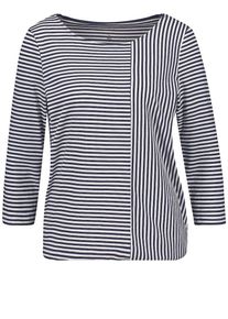Gerry Weber, Damen T-Shirt, Blau / Weiß